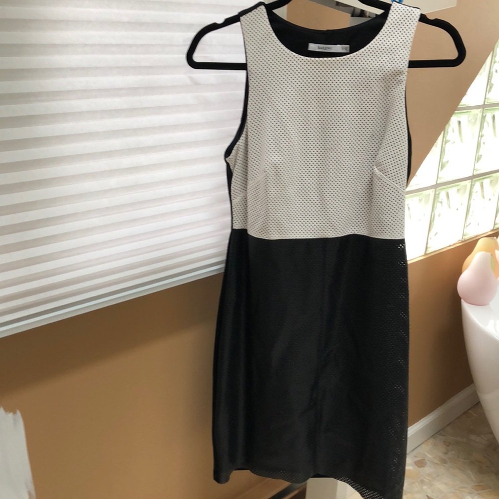 Bailey44 soft leather feel/look(seelabel) dress. M
